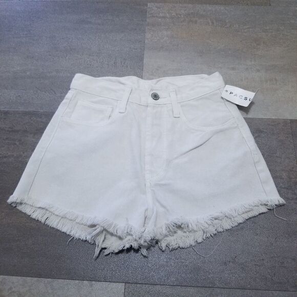 Pacsun NWT Womens Denim Distressed Shorts XS - Picture 1 of 3
